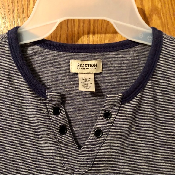 Kenneth Cole Reaction striped tee - Picture 3 of 4